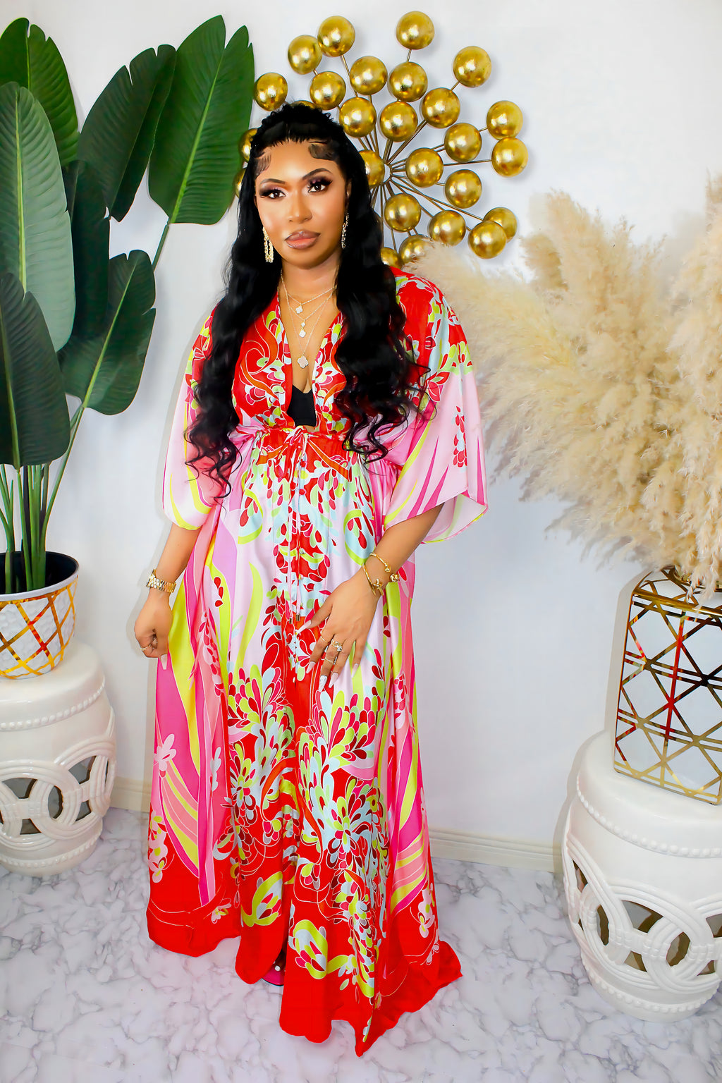 Effortless Grace Maxi Dress – Floral Summer Dress