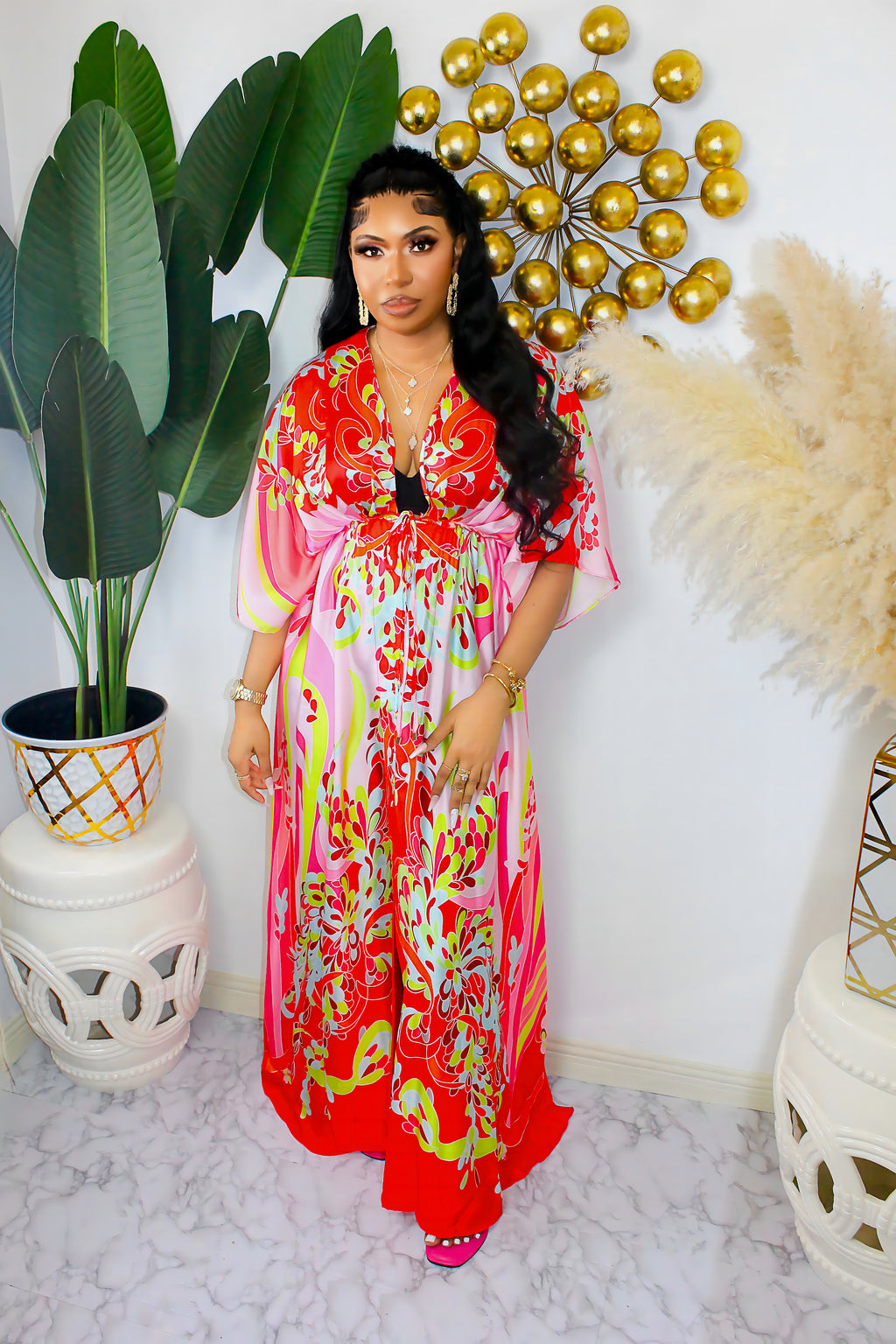 Effortless Grace Maxi Dress – Floral Summer Dress